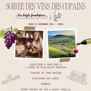 Soirée des vins des copains