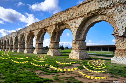 Landart et l’aqueduc à Chaponost