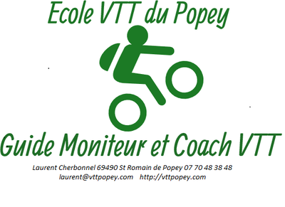 V.T.T. Vélo Terroir et Territoire Laurent Cherbonnel Guide Moniteur VTT Diplômé