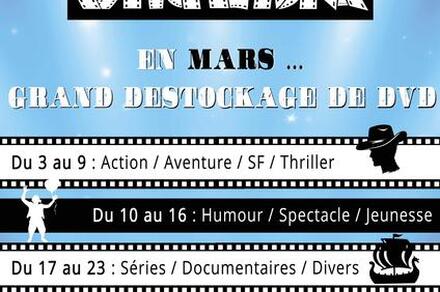 Mois du Cinéma - Grand Déstockage de DVD